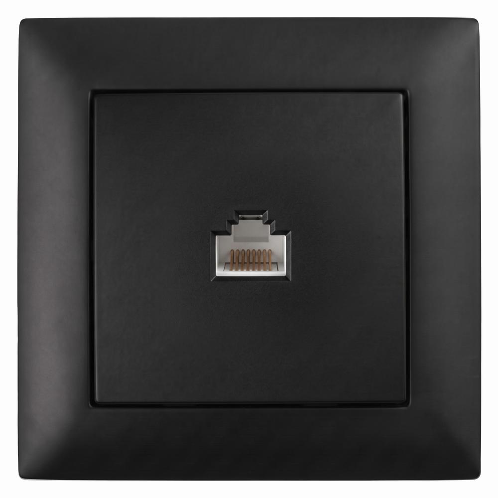 Розетка RJ45 с Рамка OSTE JNH010-S BLACK