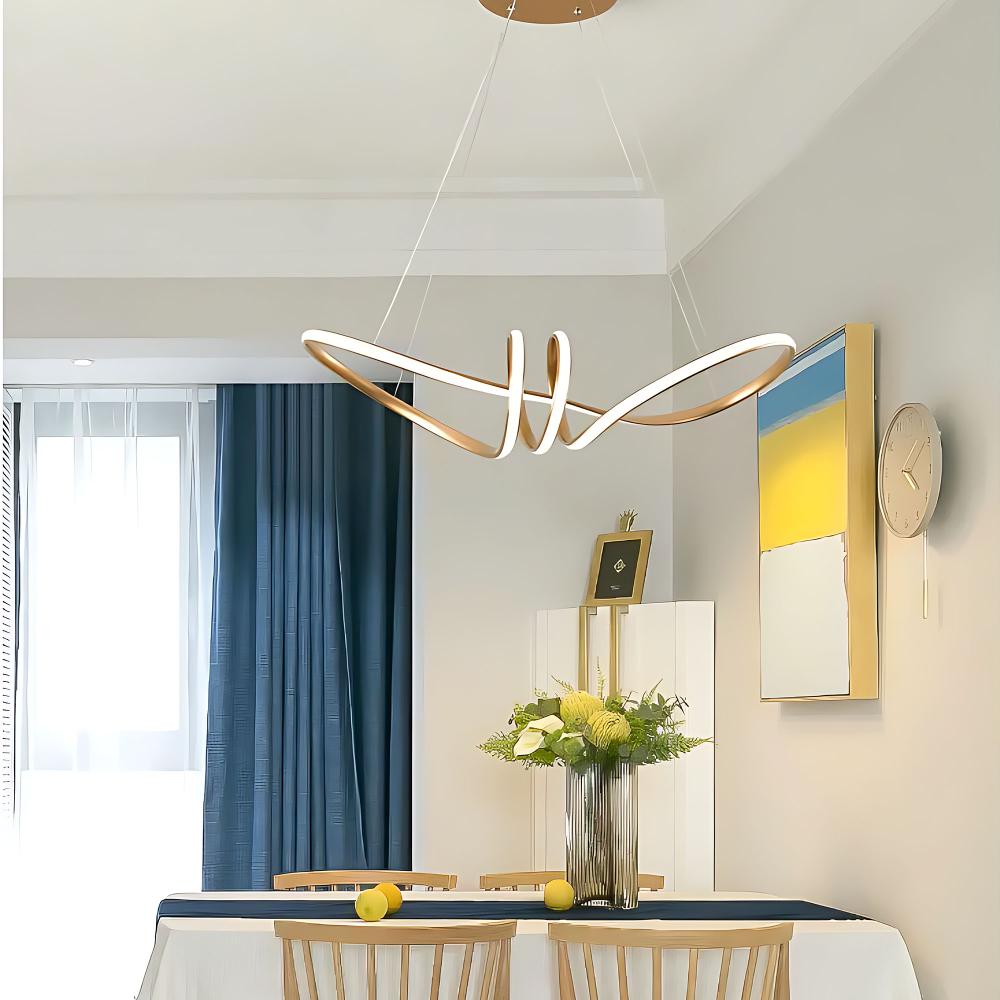 HÄNGANDE LAMPA LED LHJ036-CP GULD
