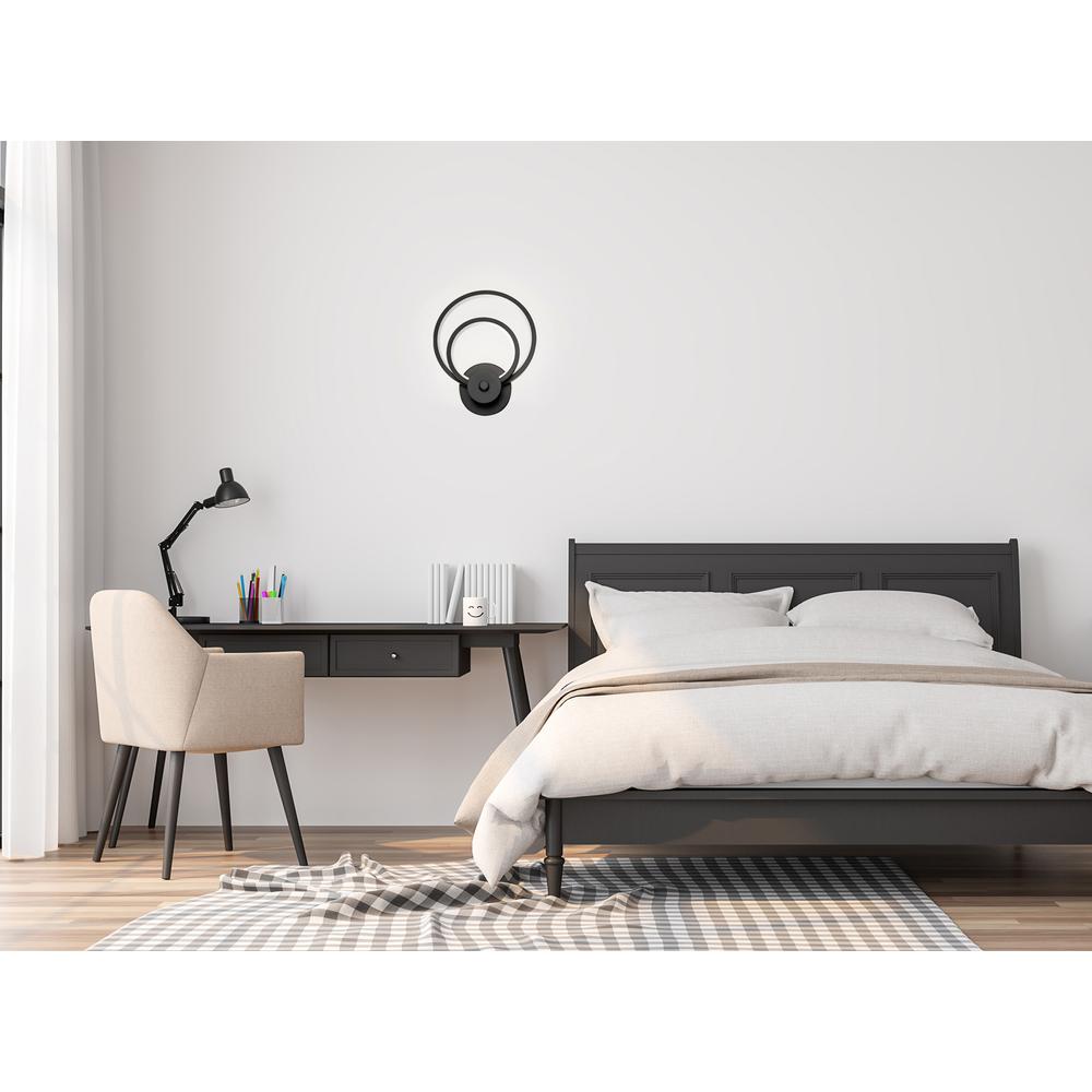 Lampa APP1042-W Black MATTE