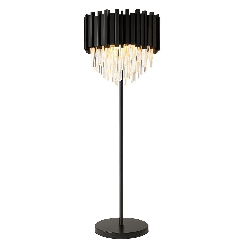 Stående Golvlampa APP1715-3F Svart
