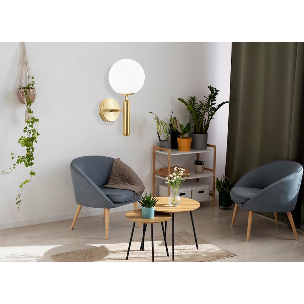 Vägglampa G098-1W Guld