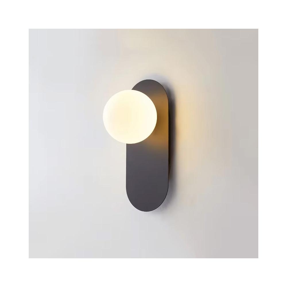 Vägglampa APP1586-1W svart
