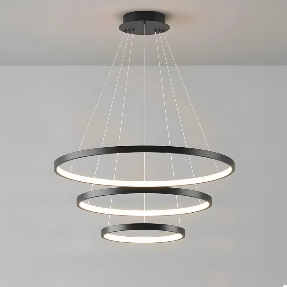 TAKLAMPA HÄNGANDE LED LHJ013-CP3 Svart