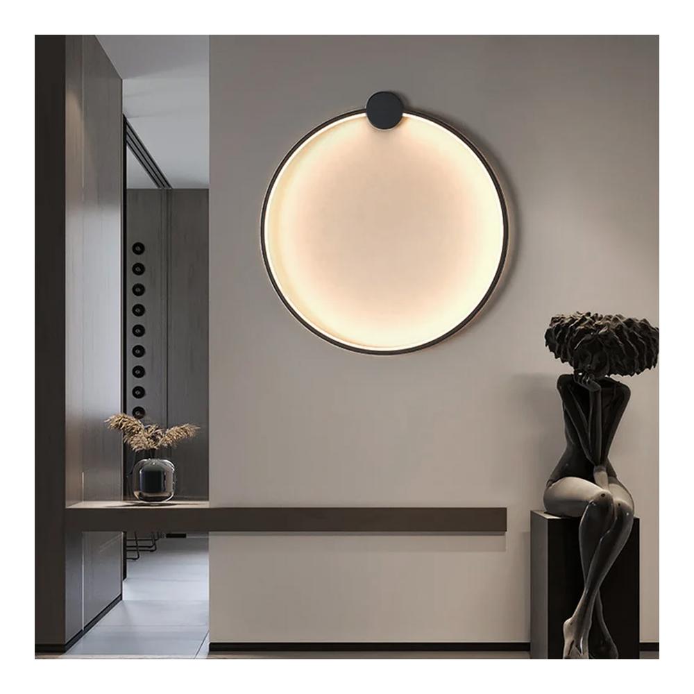 VÄGGLAMPA LED-KINKIET APP1383-CW SVART 30 cm