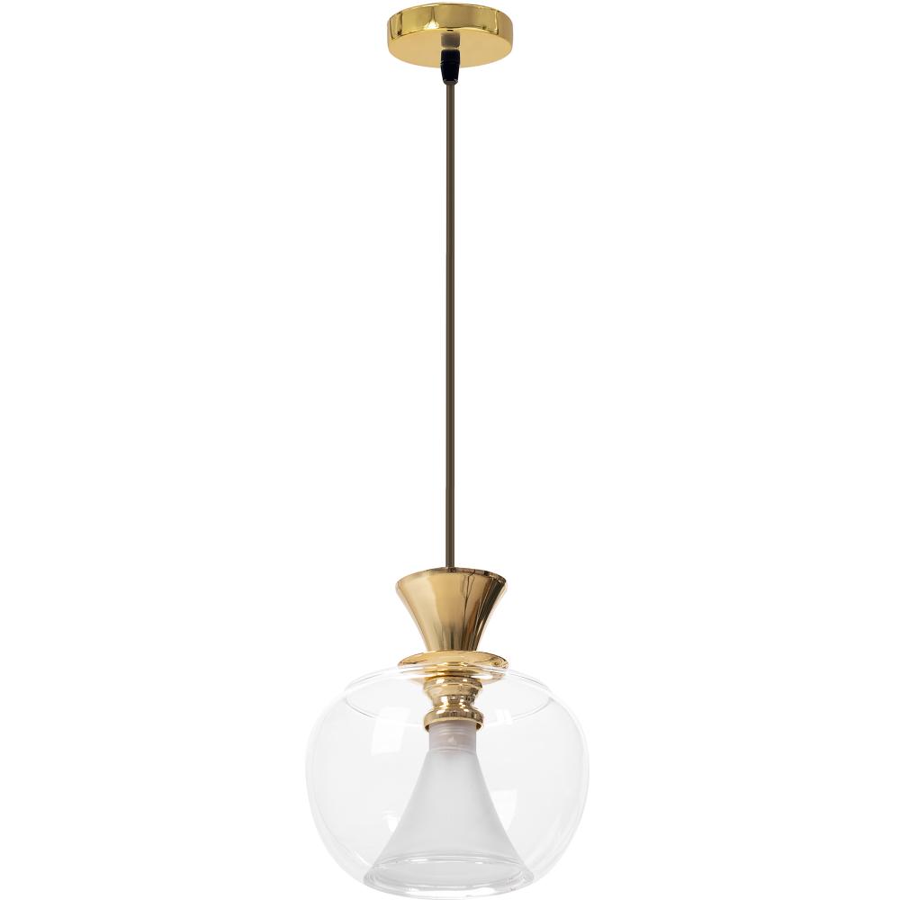 Hängande Taklampa Glasglob APP902-1CP Guld