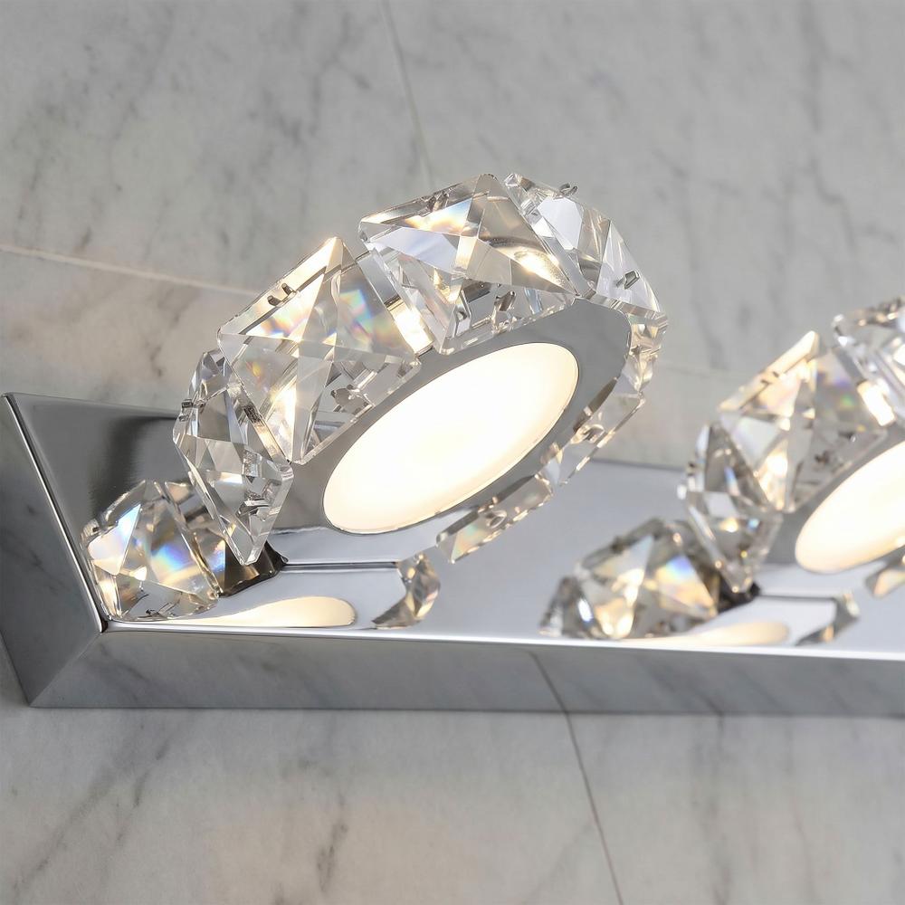BADRUMSVÄGGLAMPA LED APP1938-3W CHROME