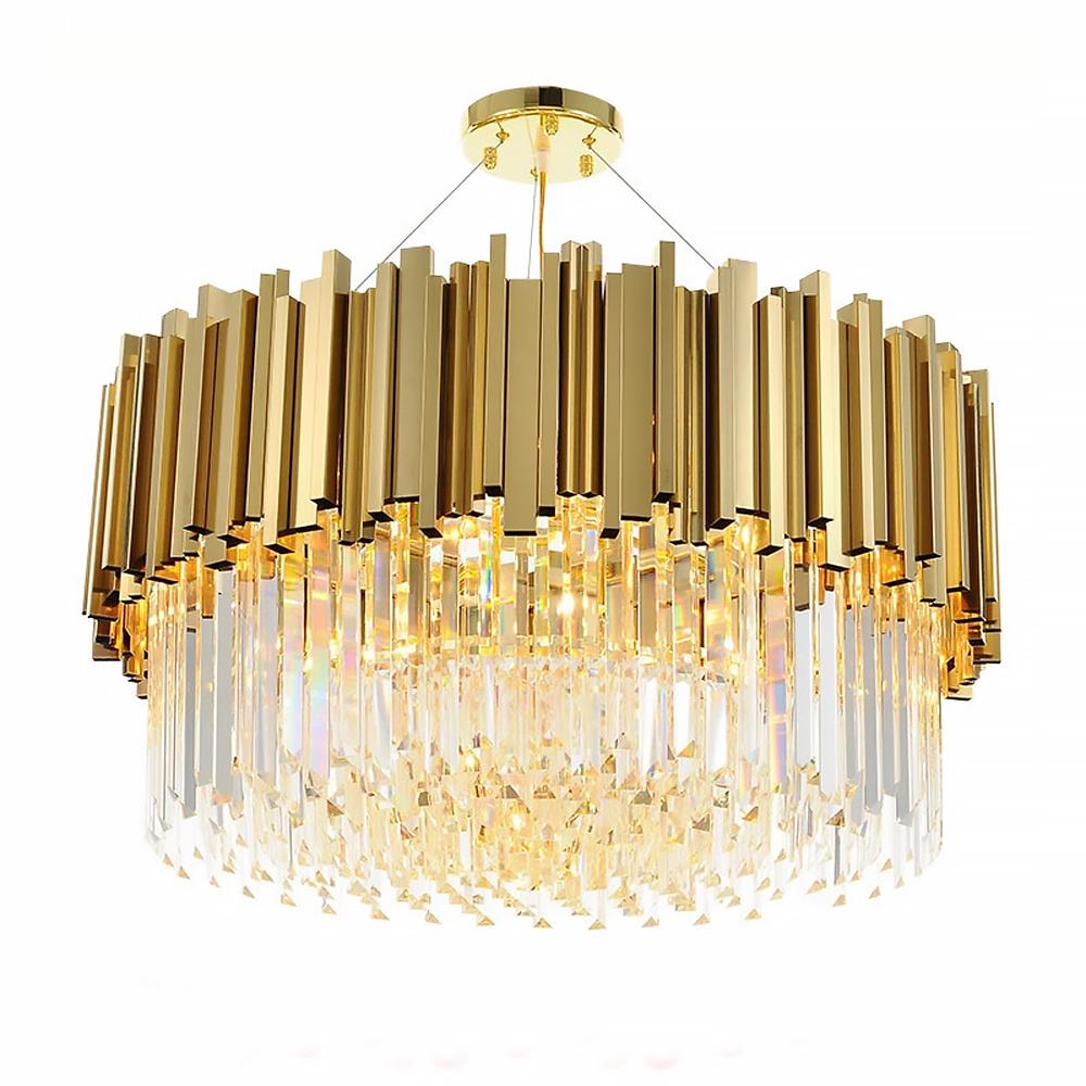 Kristalltaklampa APP601-C Guld