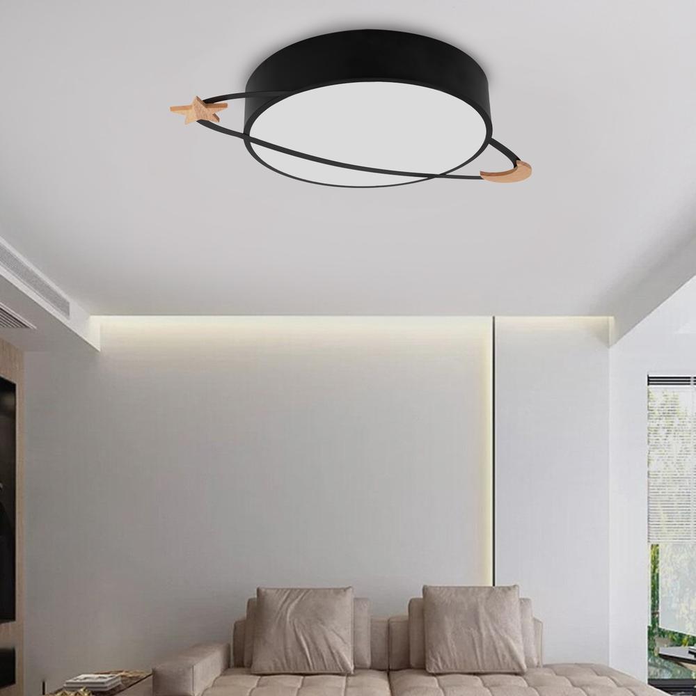 Taklampa Plafond Moon APP864-C Svart