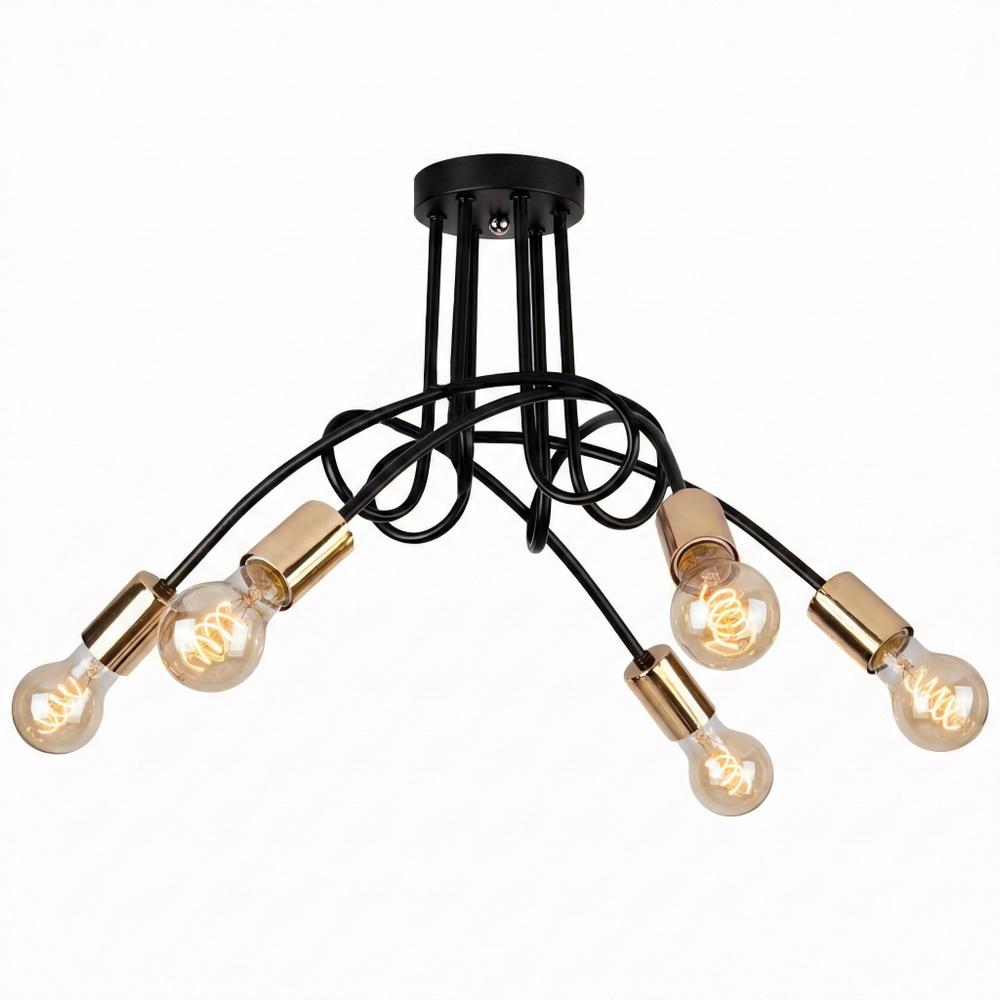 Lampa Paradise 5 APP518-5C Svart