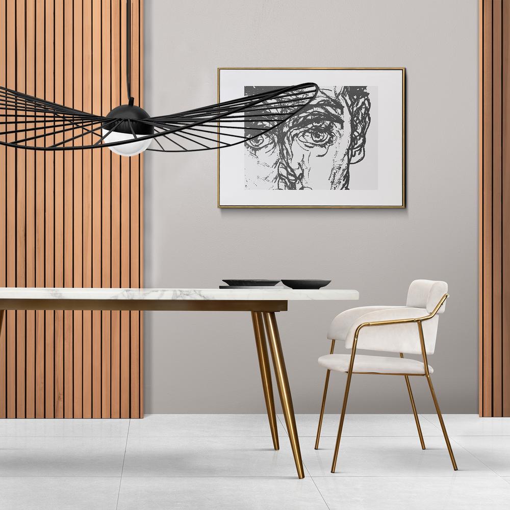 HÄNGLAMPA GENOMBRUTEN LED 60 cm APP651-1CP