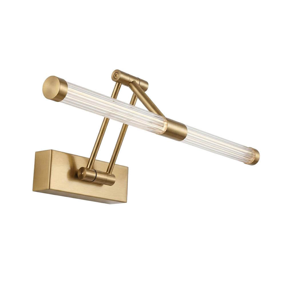 Kúpeľňové nástenné LED svietidlo APP1899-1W 40cm BRUSH GOLD