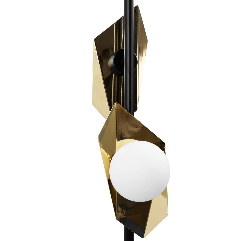 HÄNGENDE TAKLAMPA APP1410-CP SVART/GULD