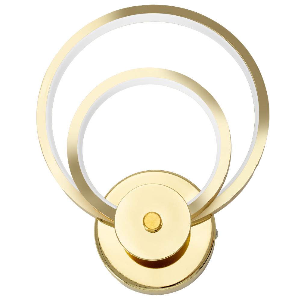 VÄGGLAMPA VÄGGLYKT LED APP1043-W Guld