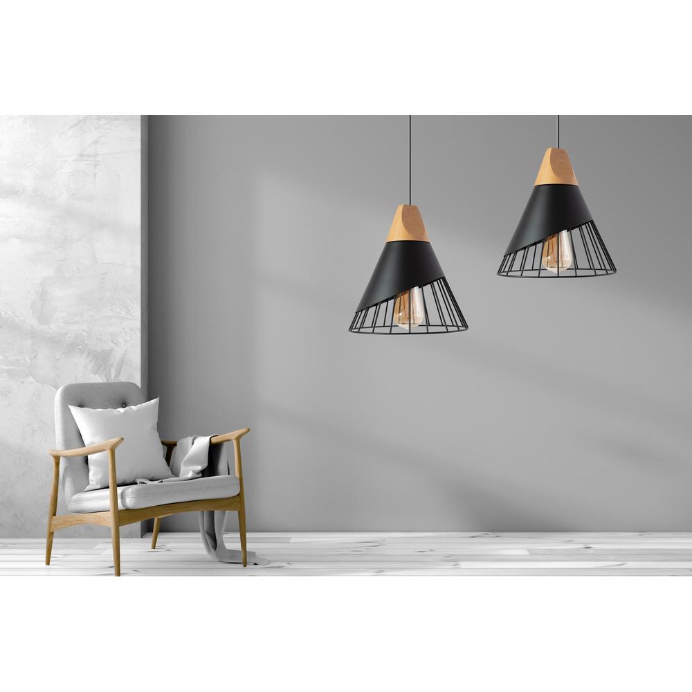Skandinavisk Hängande Takk Lampa i Metall APP223-1CP