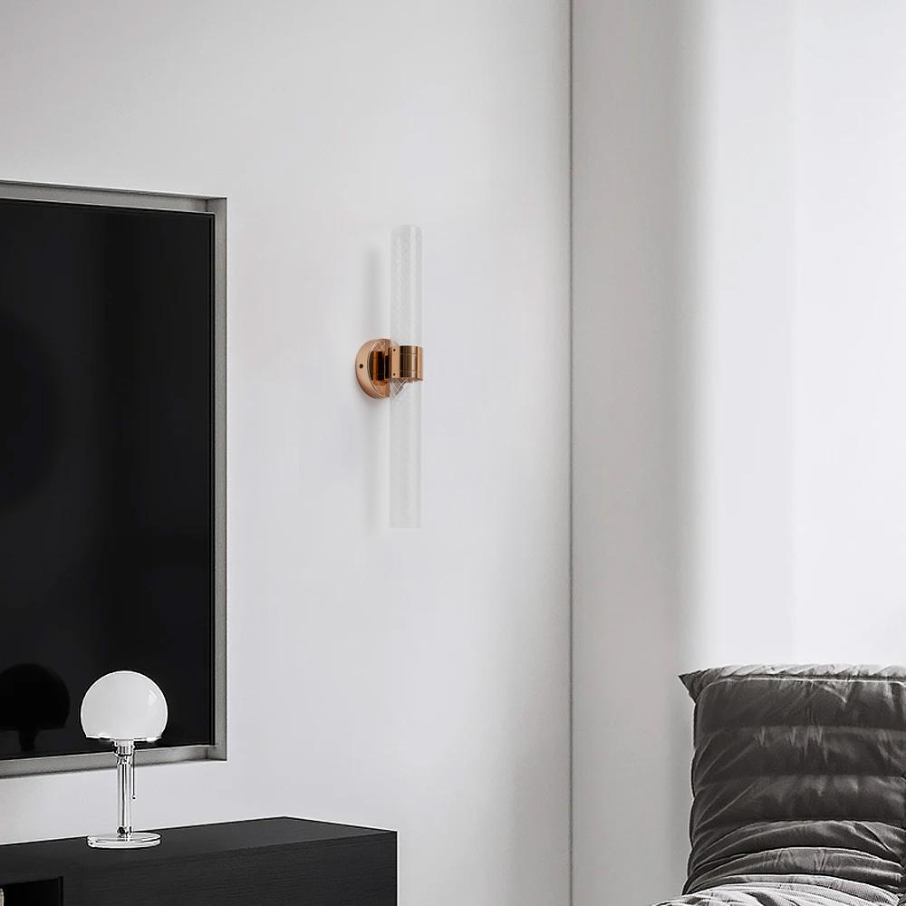 VÄGGLAMPA LED LHJ070-W Guld
