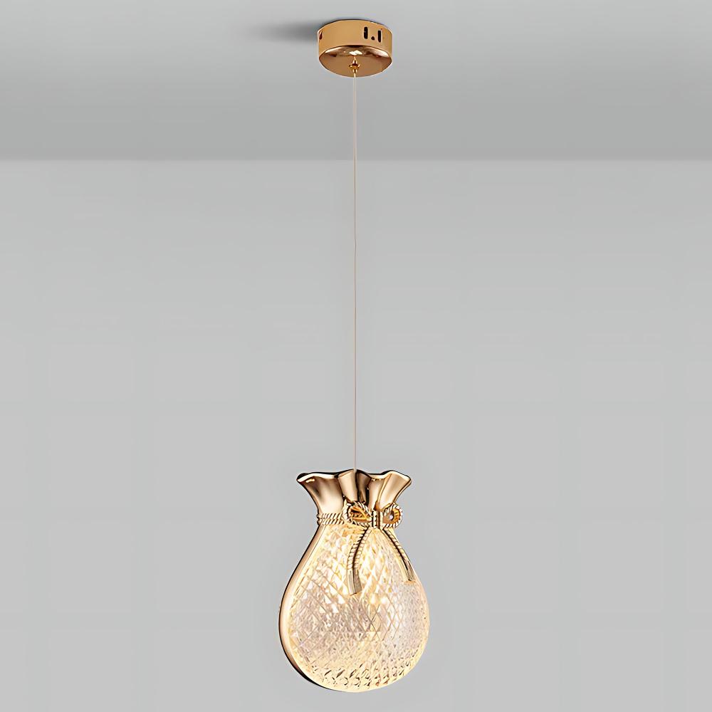 HÄNGANDE TAKLAMPA LHJ107-1CP LJUS ROSÉGULD