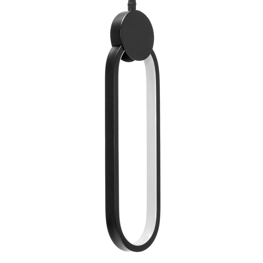 Hängande LED-taklampa APP851-CP Svart