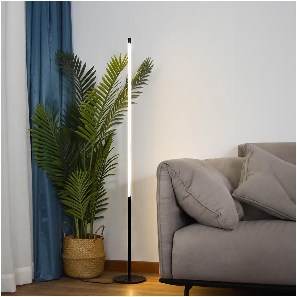 Golvlampa LED APP1415-F Svart