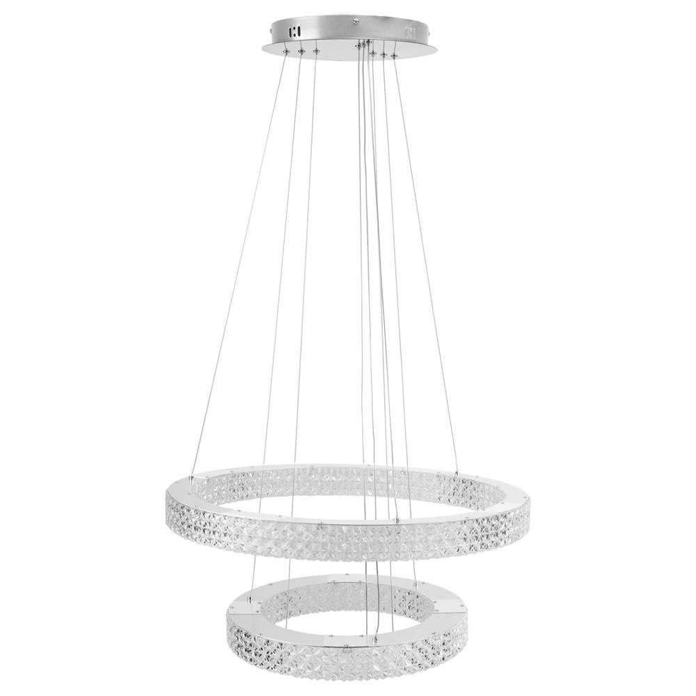 HÄNGLAMPA LED KRISTALL MS007-CP Krom