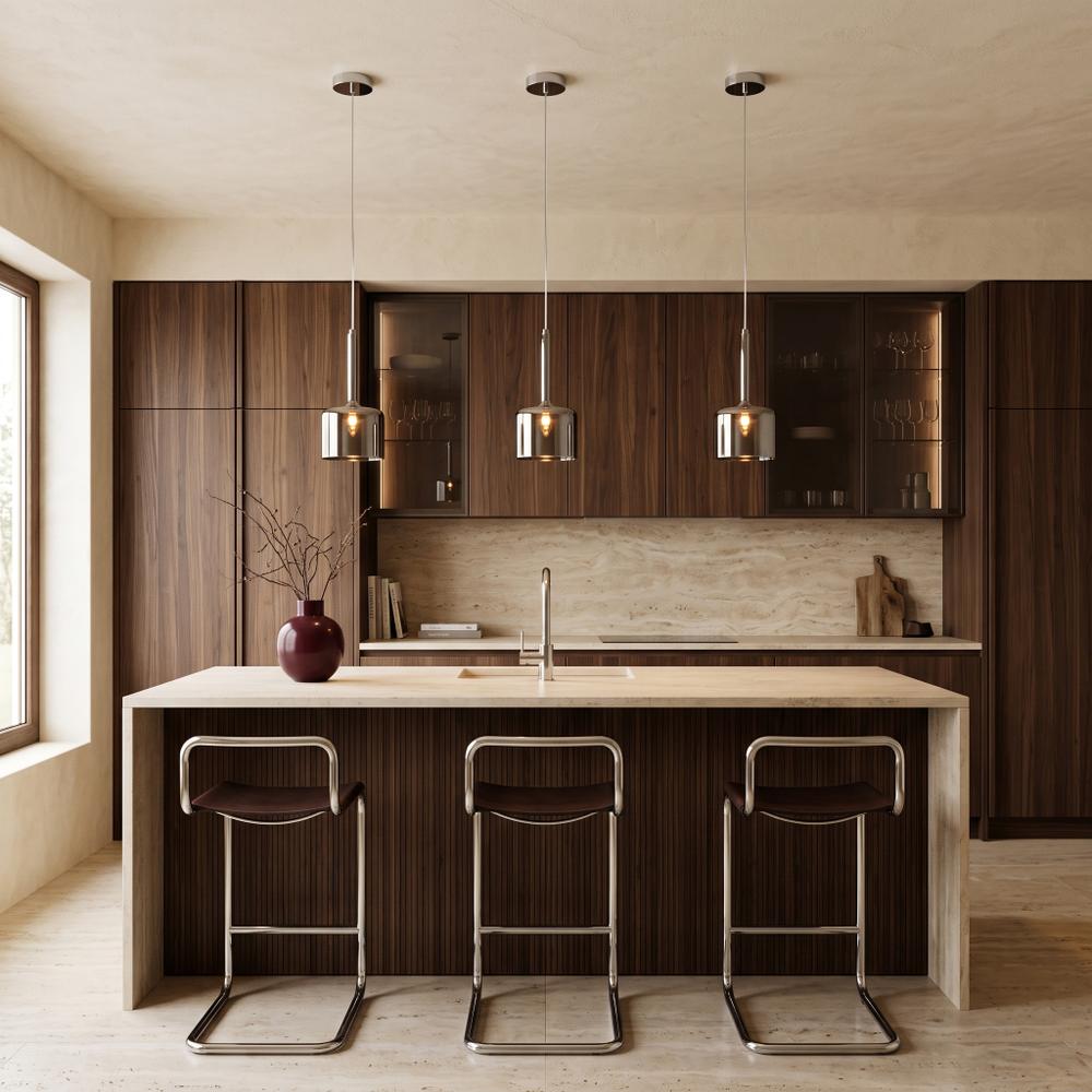 Lampada da soffitto APP1698-1CP Chrome