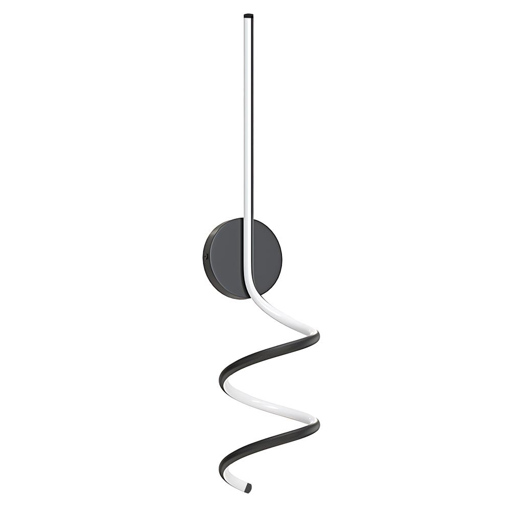 VÄGGLAMPA LED LHJ061-W SVART