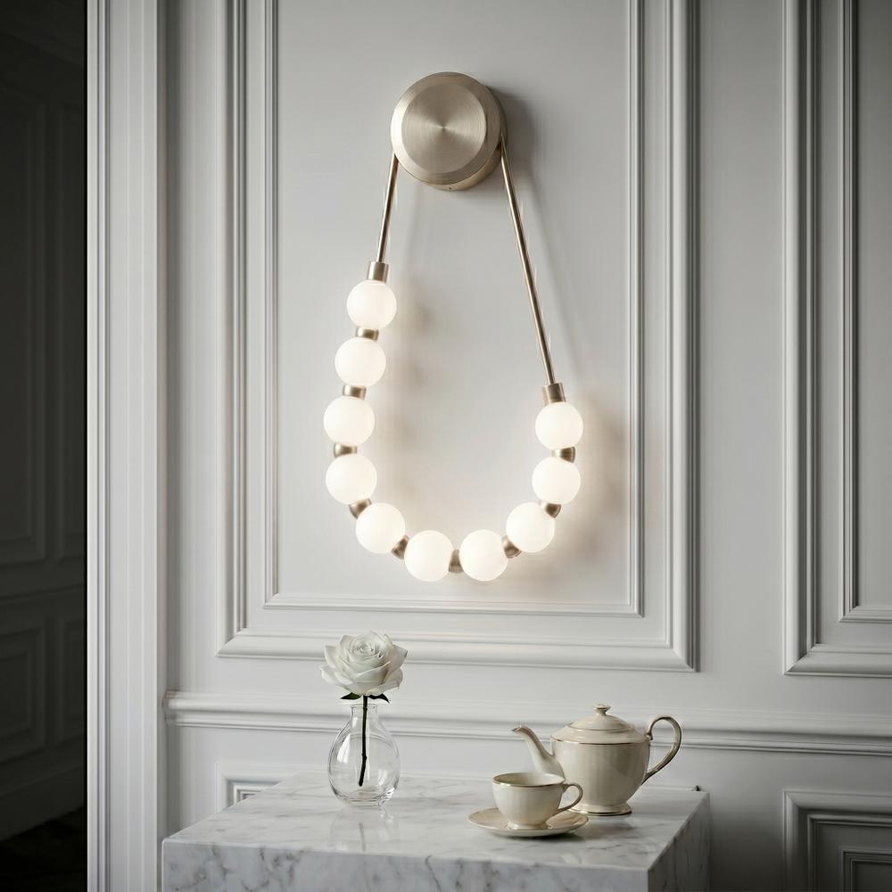 Vägglampa G027-CP GULD