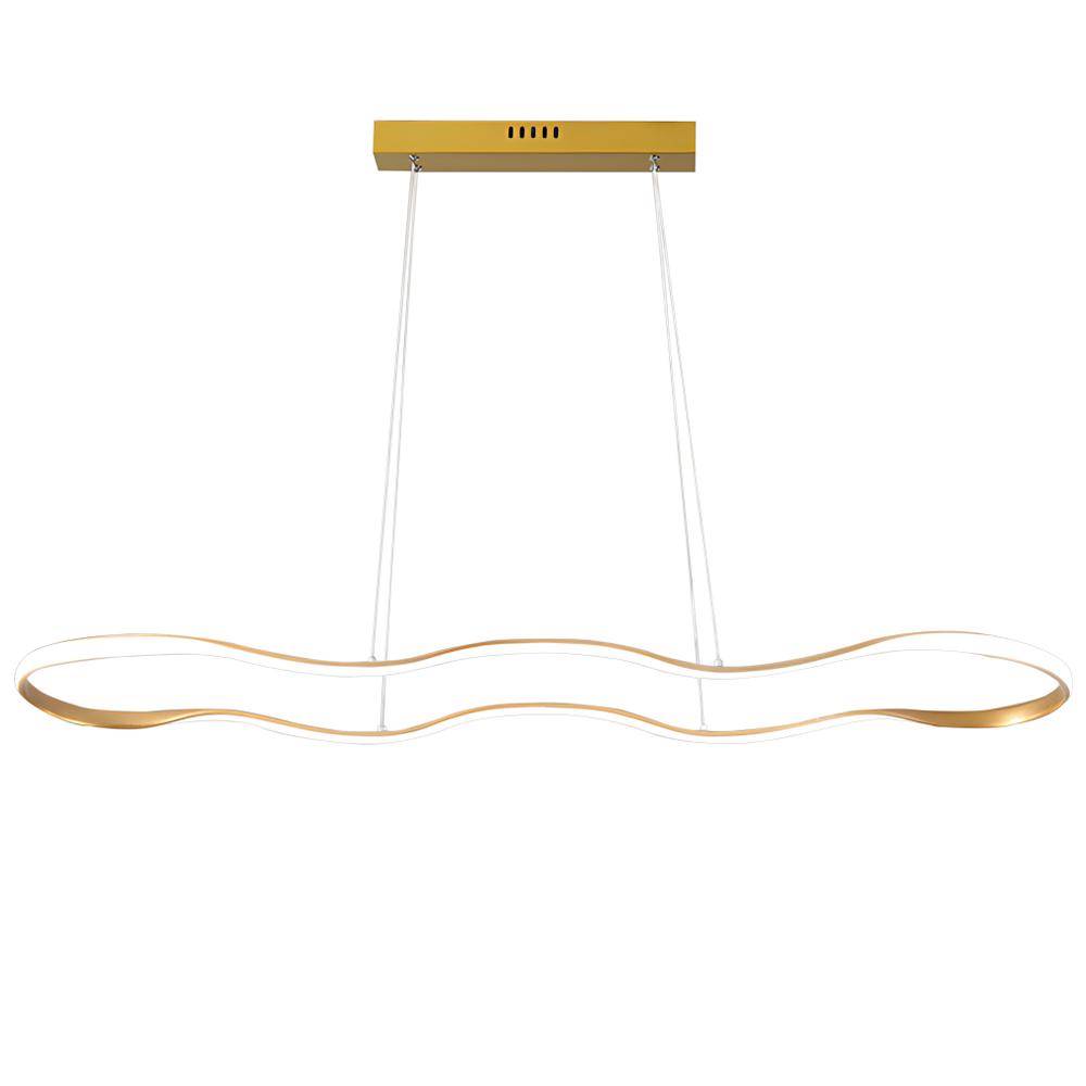TAKLAMPA HÄNGANDE LED LHJ027-CP 100cm Guld