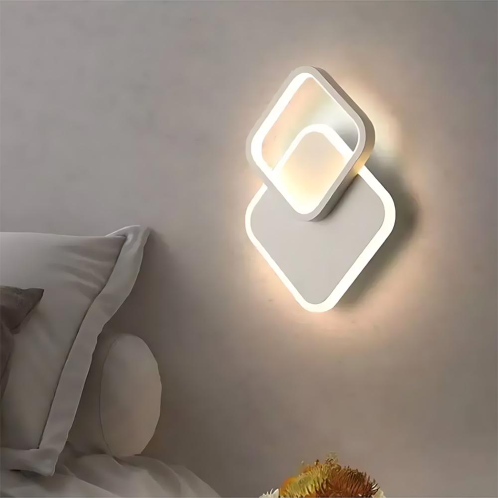 VÄGGAPPLIK LED LHJ080-W VIT