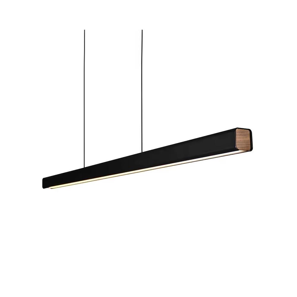 Hängande LED-taklampa APP1448-CP Svart 100 cm