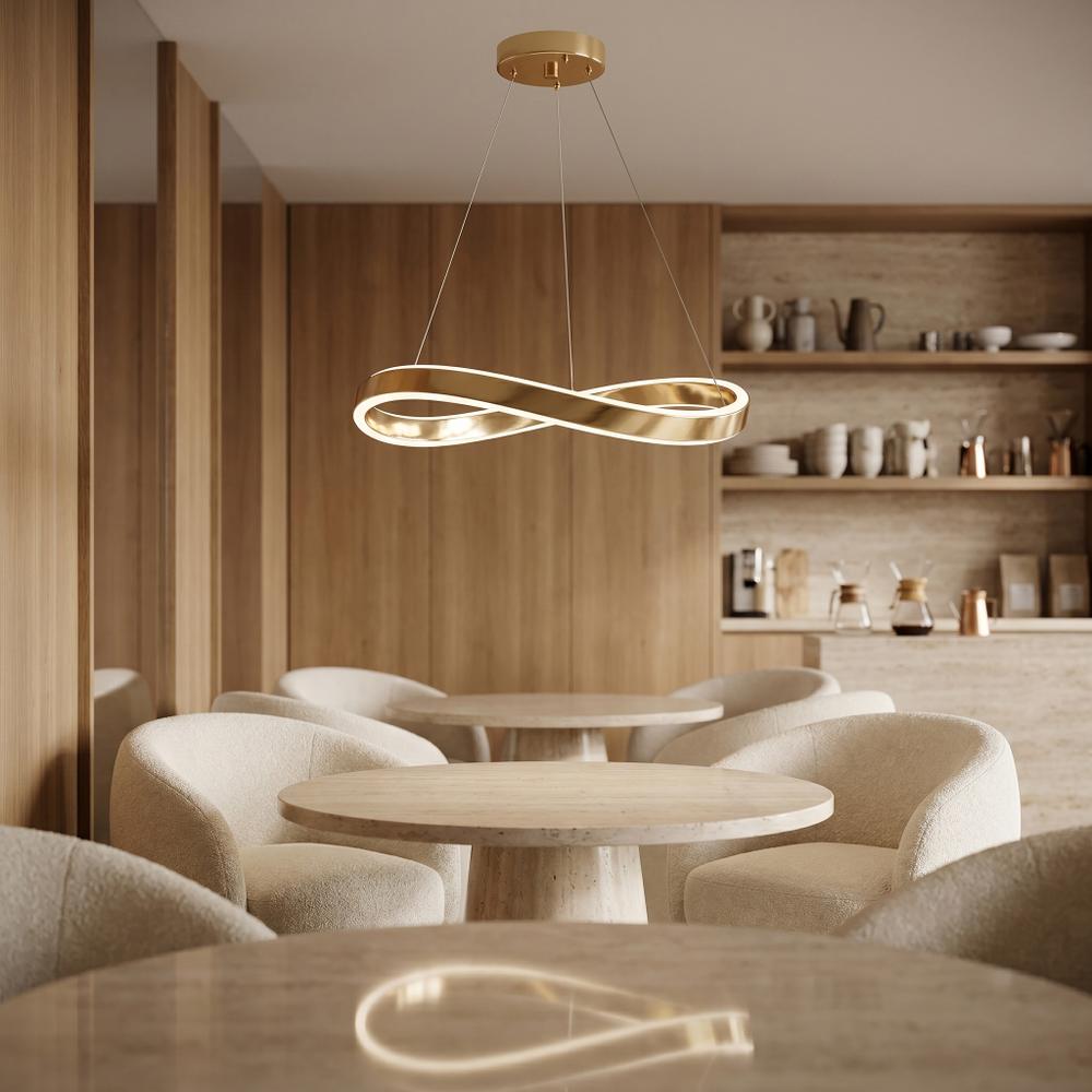 HÄNGANDE TAKLAMPA SWE068-CP 80cm GOLD
