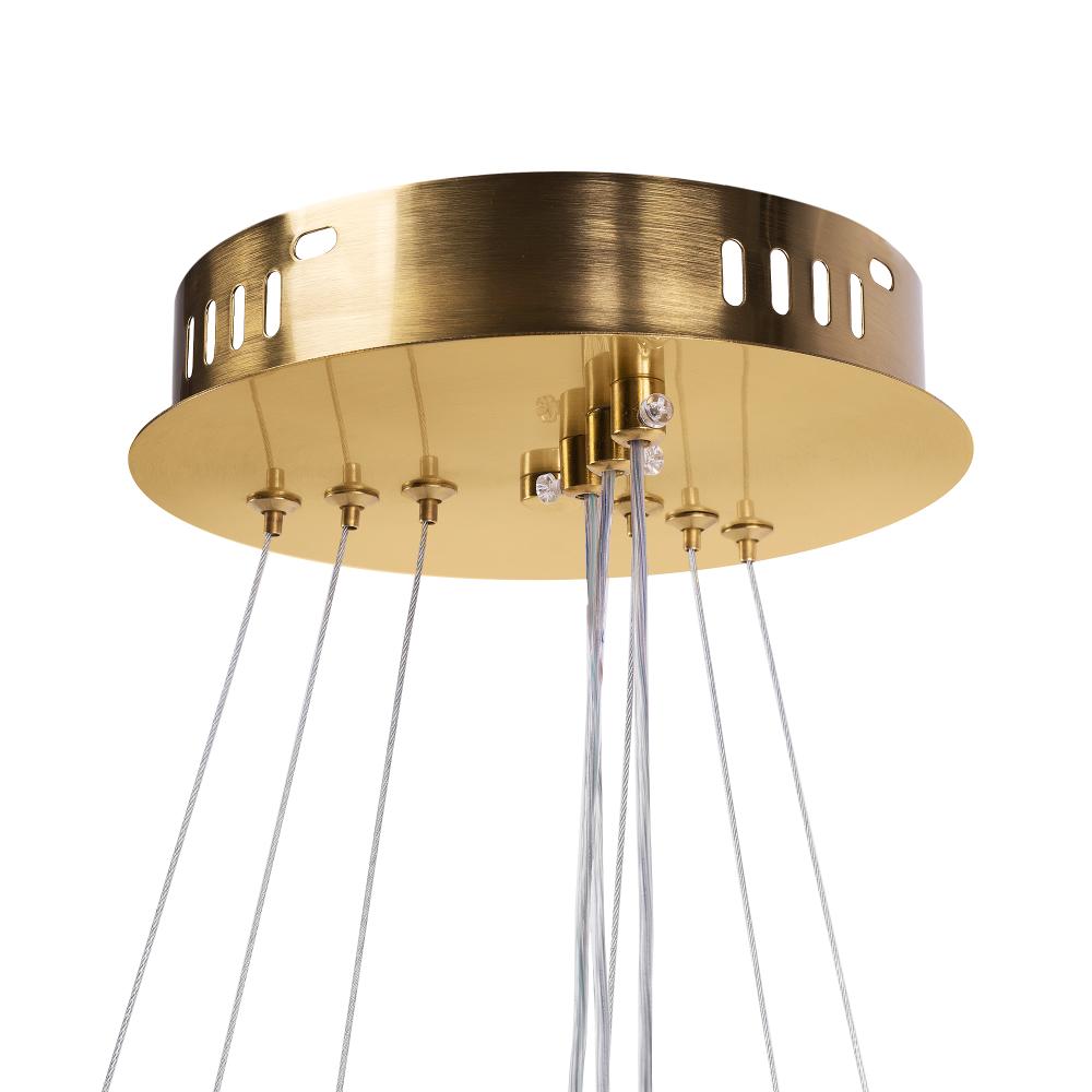 TAKLAMPA HÄNGENDE LED G041-3CP Borstad Guld