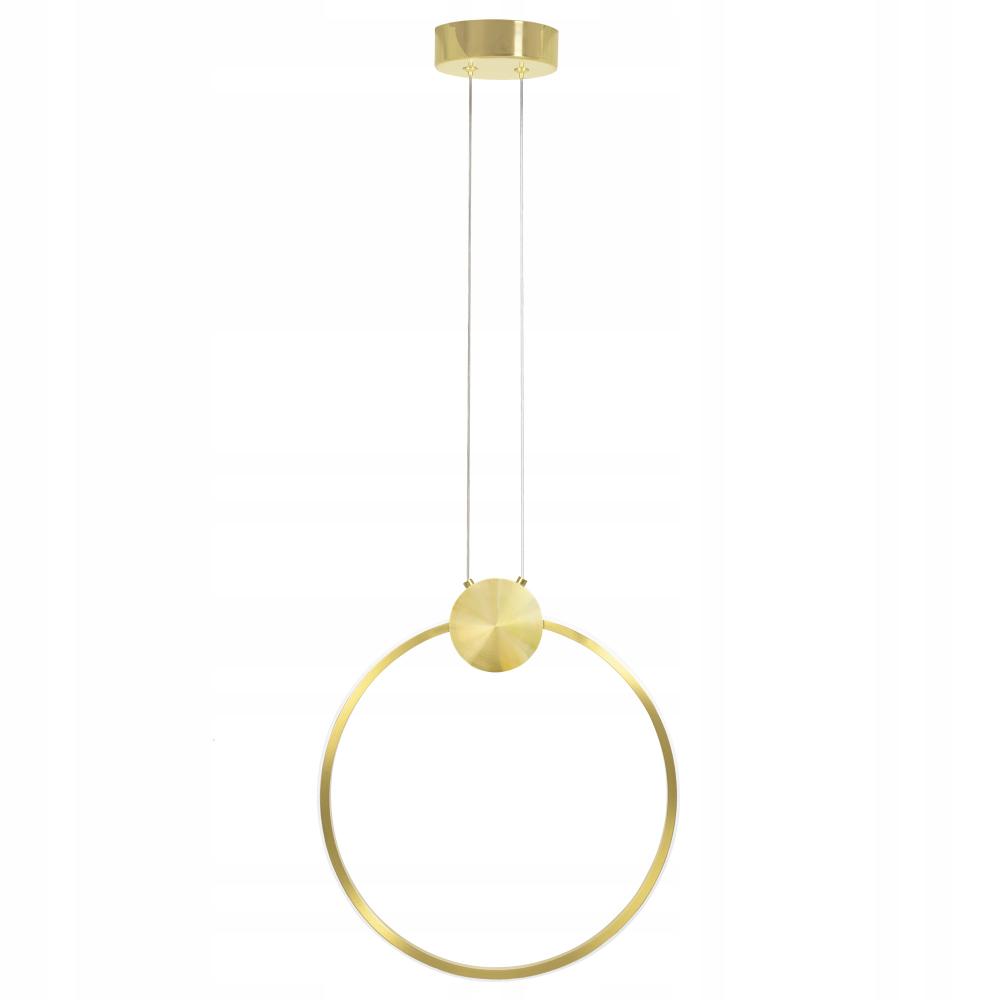 HÄNGANDE LED TAKLAMPA APP1393-CP GULD 30 cm