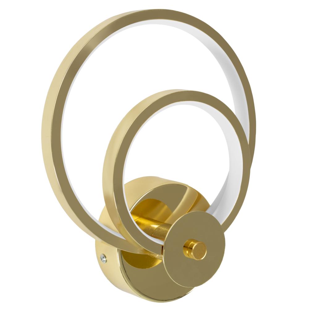 VÄGGLAMPA VÄGGLYKT LED APP1043-W Guld