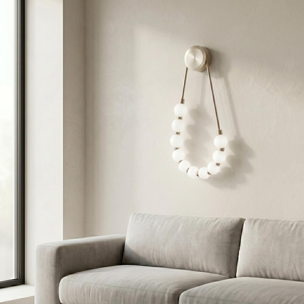 Vägglampa G027-CP GULD