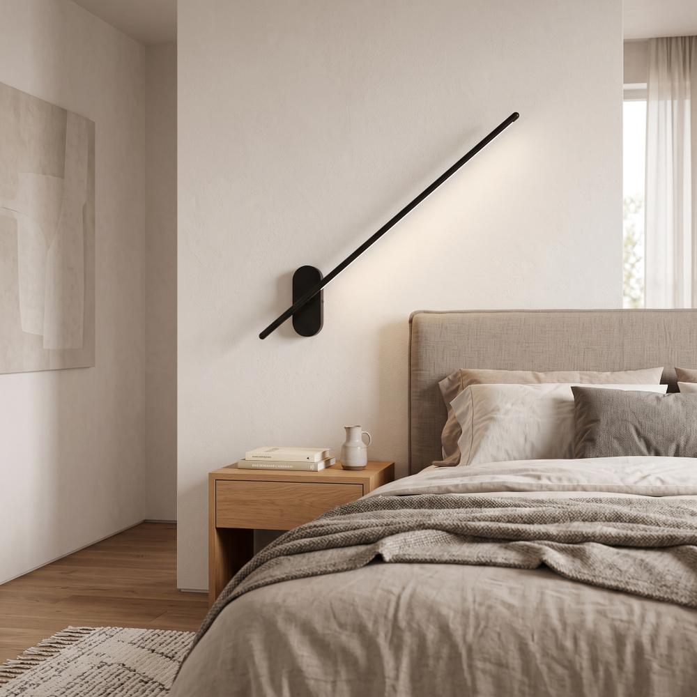 VÄGGLAMPA TILL VARDAGSRUM LED NEUTRAL 12W 92CM APP584-1W