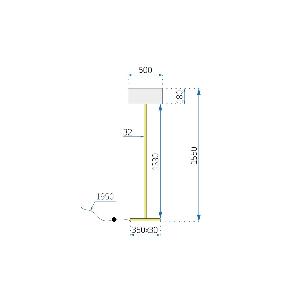 Golvlampa APP966-3F