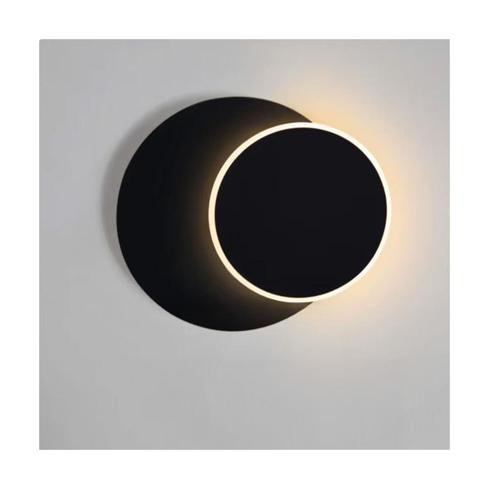VÄGGLAMPA LED LHJ082-W Svart