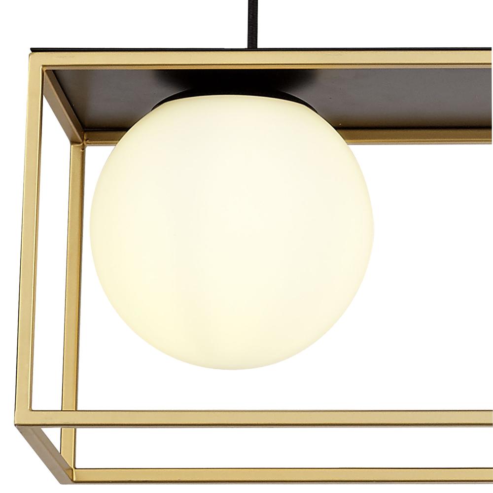 Taklampa svart-guld APP1164-3CP