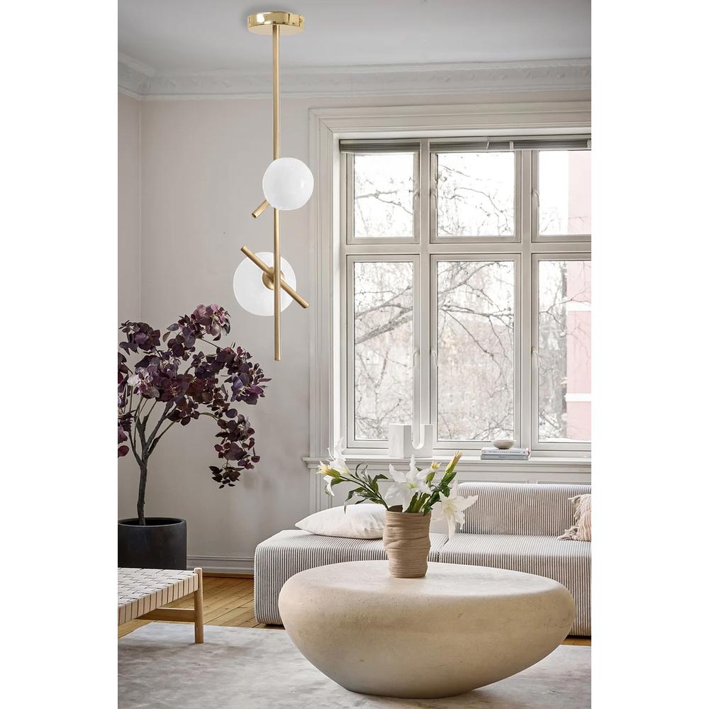 LAMPA WISZĄCA SUFITOWA Gold APP1666-2CP