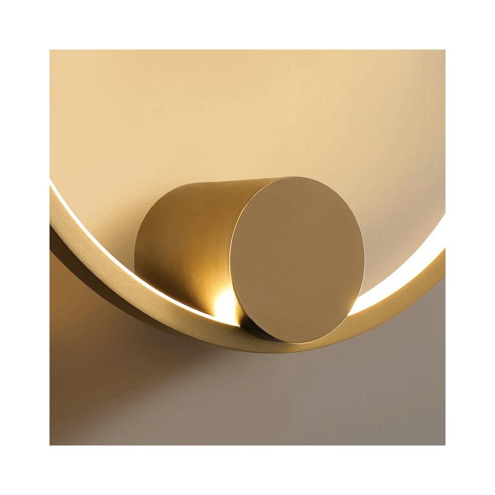 VÄGGLAMPA LED-VÄGGLAMPA APP1385-CW GAMMAL GULD 30 cm