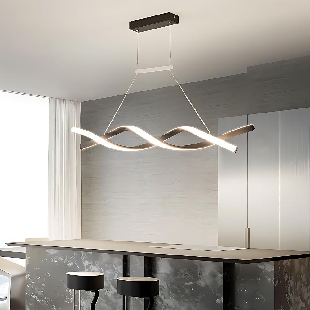 TAKLAMPA HÄNGANDE LED LHJ020-CP SVART