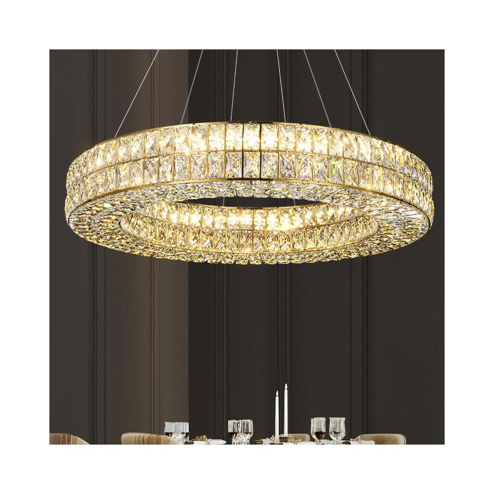 HÄNGANDE TAKLAMPA LED APP1568-CP Guld 60 cm