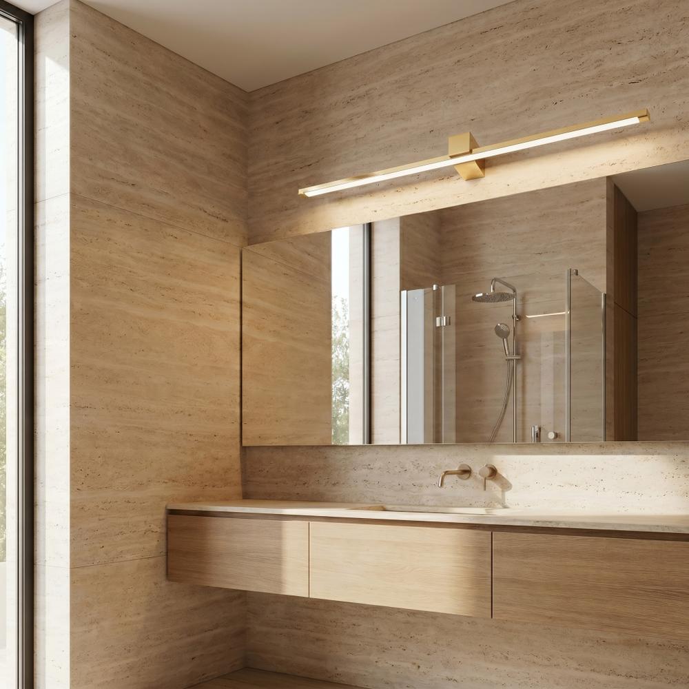 Badrum vägg LED-lampa SWE045-1W 80 cm GOLD