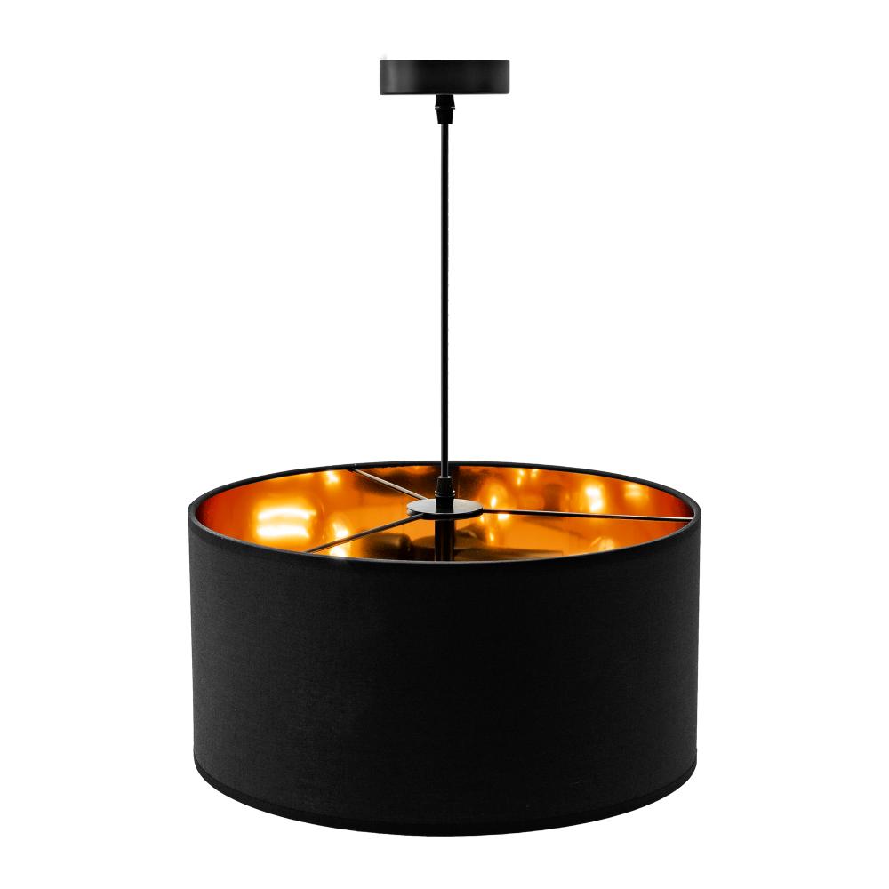 Hänglampa 40 cm APP620-1CP Svart