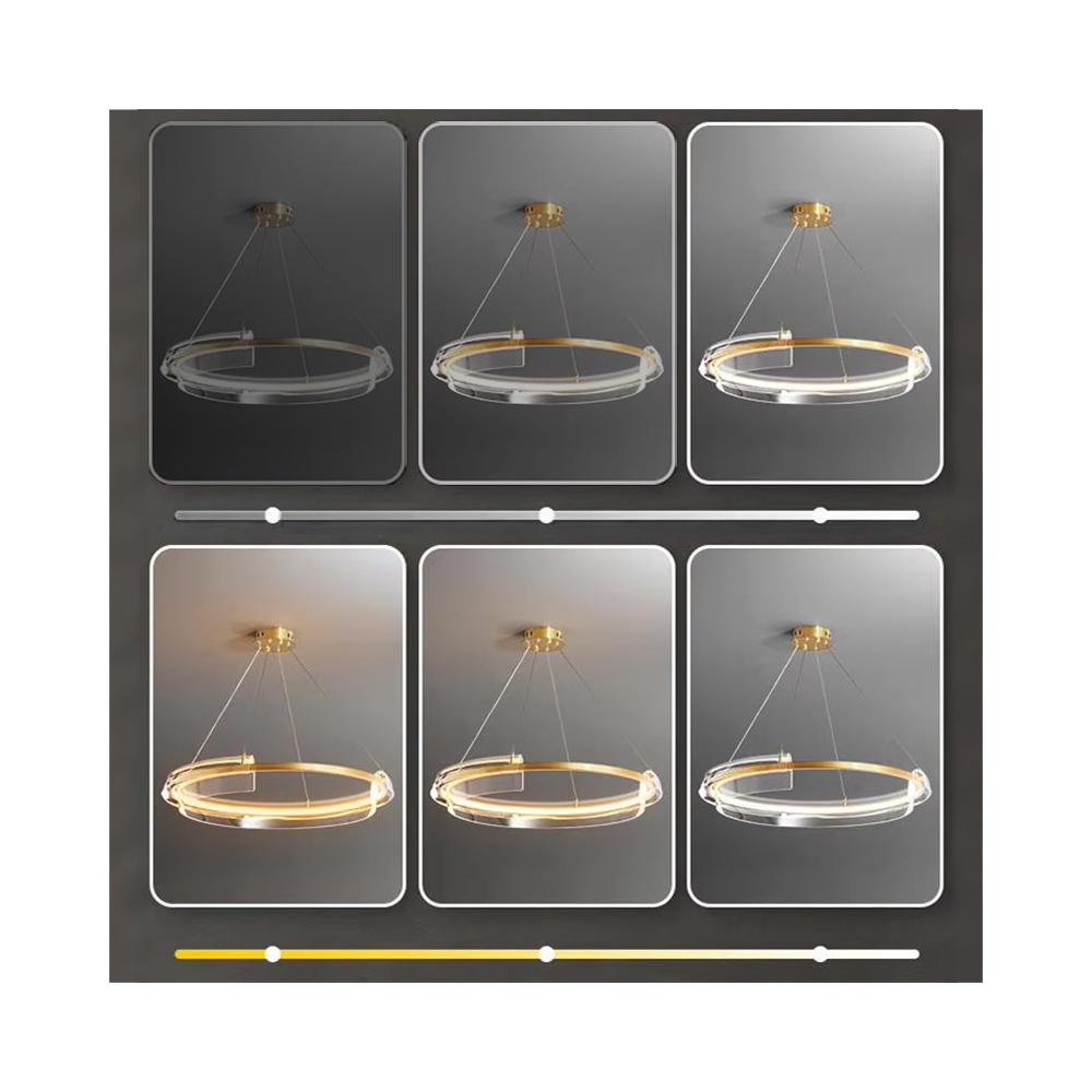 HÄNGANDE LED TAKLAMPA APP1672-CP Guld