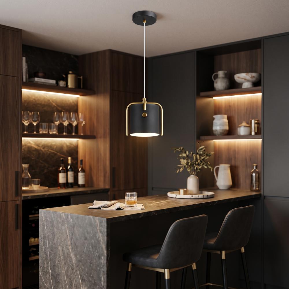 Taklampa APP934-1CP Elegent Svart
