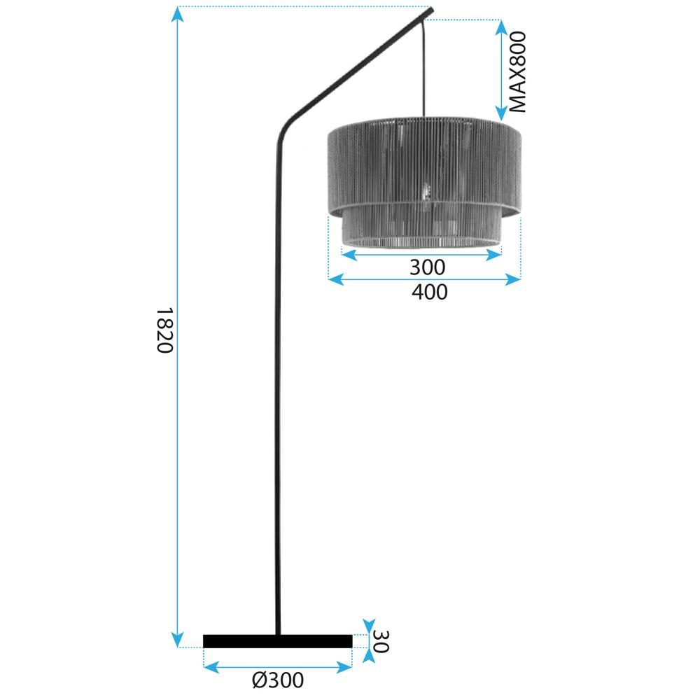 Golvlampa APP1839-1F