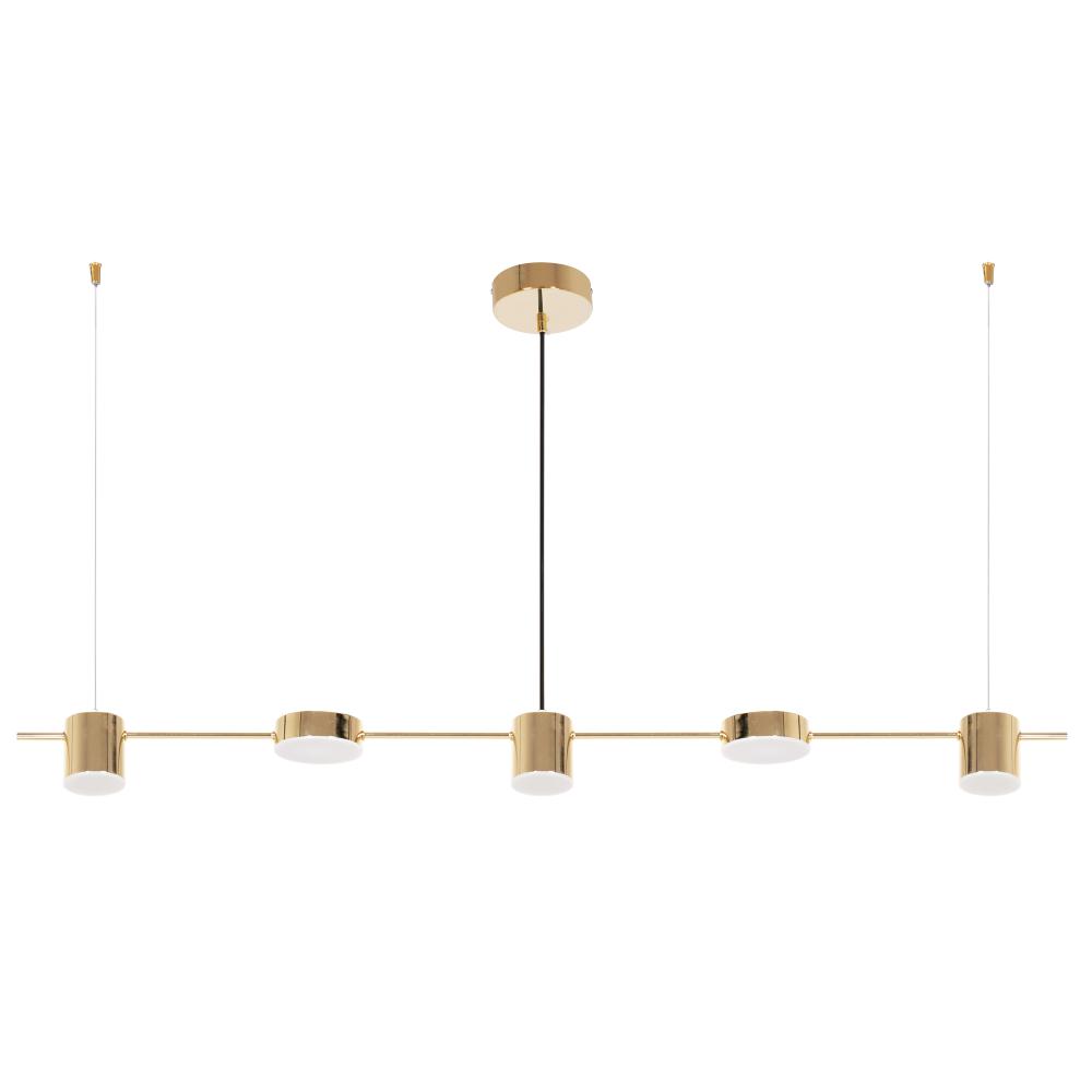 Hängande LED-taklampa APP929-5CP Guld