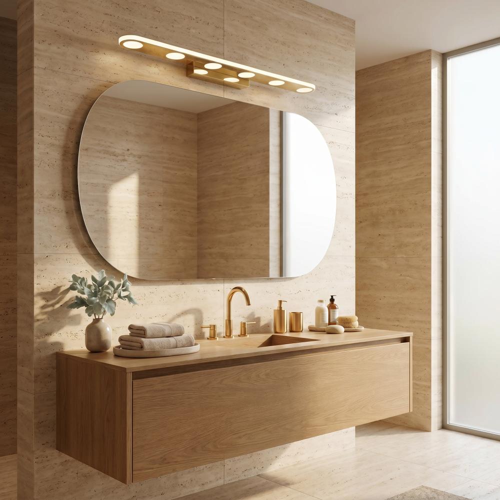Badrum vägg LED-lampa SWE057-W GOLD