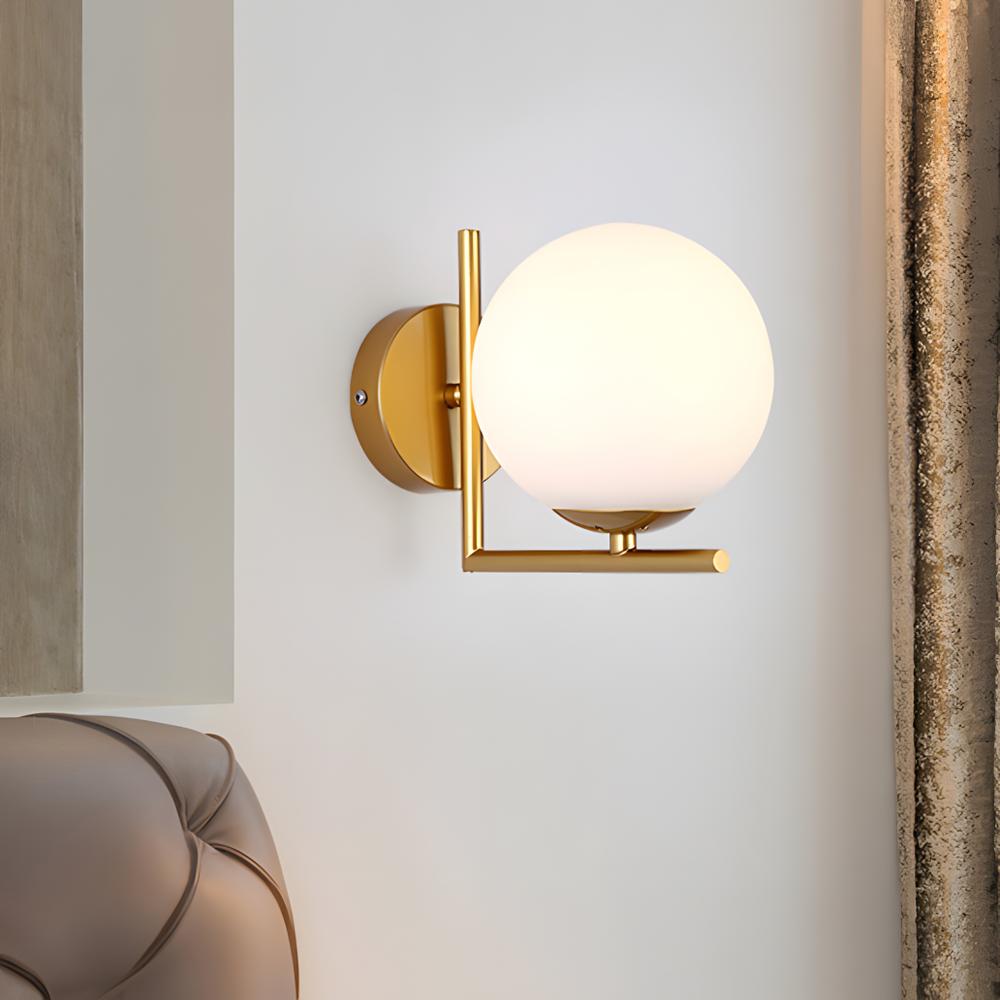 Vägglampa G102-1W Guld